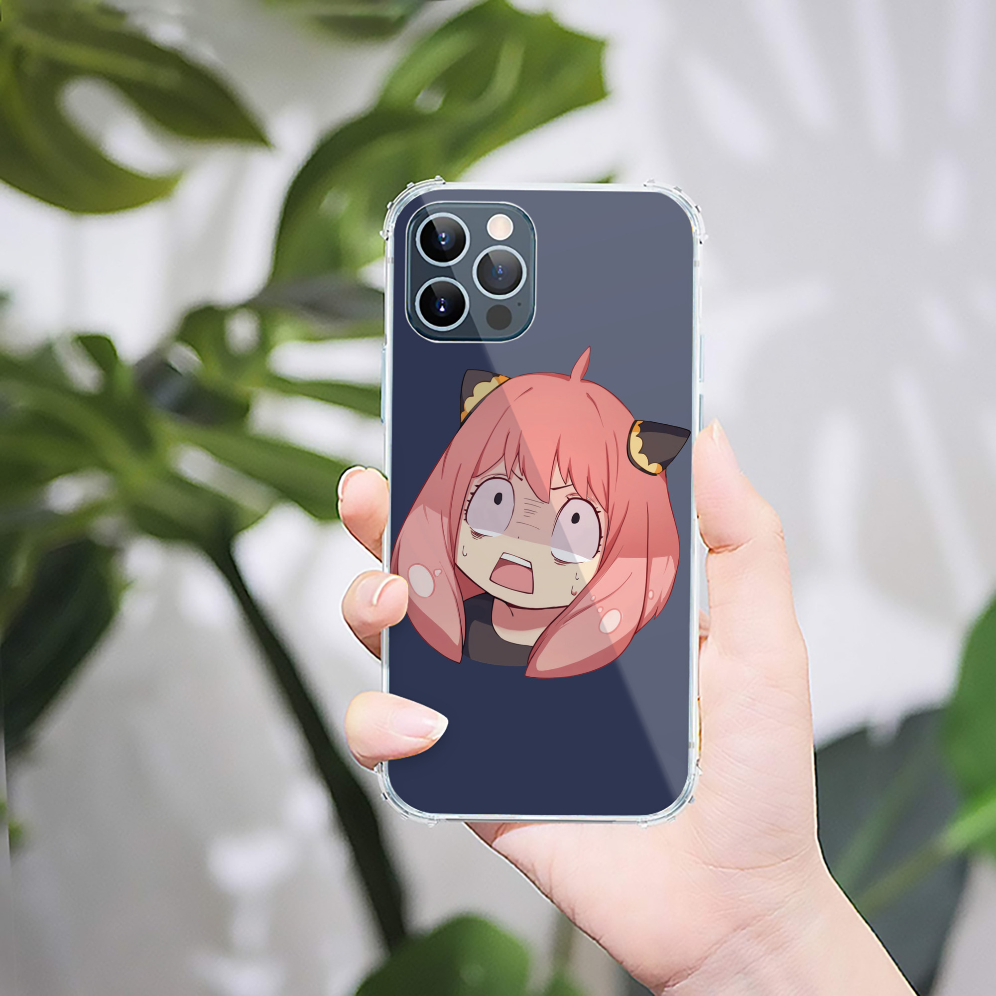 （画像用） SPY×FAMILY间谍家家酒 【iPhone 12シリーズ対応】透明スマホケース（クリアソフトケース）